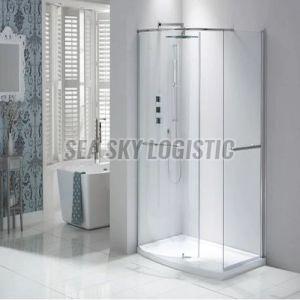 Transparent Glass Shower Screen