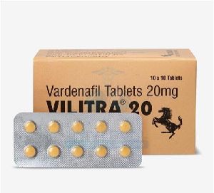 Vilitra 20mg Vardenafil Tablets