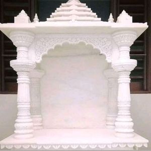 Designer White Marble Temple