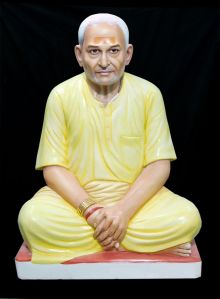 Handcrafted Spiritual Human Marble Statue