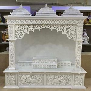 Handmade White Marble Temple