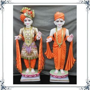 Marble Swaminarayan Statue