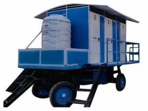 6 Seater FRP Mobile Toilet