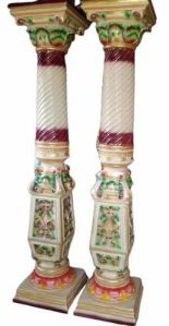 Outdoor FRP Pillar Set