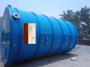 500L FRP Vertical Chemical Storage Tanks