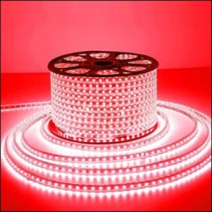 50m Red LED Rope Light