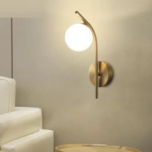 Designable Glassy Ball Wall Light