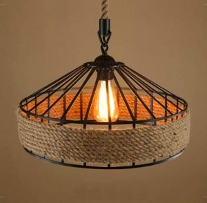 Fancy Rope Hanging Light