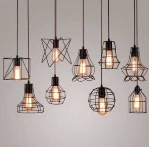 Iron Pendant Hanging Light
