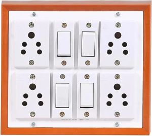 Socket Electric Switch Board