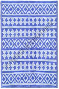 Blue White Polypropylene Mat