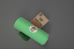 Green Compostable Garbage Bag