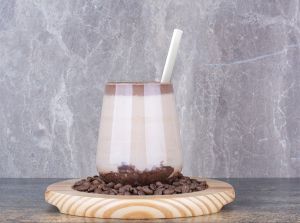 10 Inch White Bio Compostable Drinking Straw