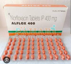 Alflox 400mg Norfloxacin Tablets