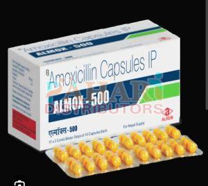 Almox 500 Amoxicillin Capsules