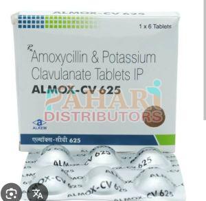 Almox CV 625 Amoxycillin Potassium Clavulanate Tablets