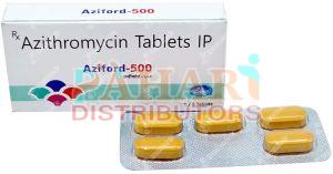 Aziford 500mg Azithromycin Tablets