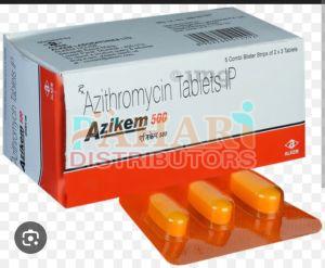 Azikem 500mg Azithromycin Tablets