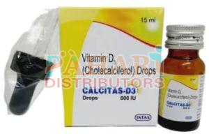 Calcitas Cholecalciferol Vitamim D3 Drops