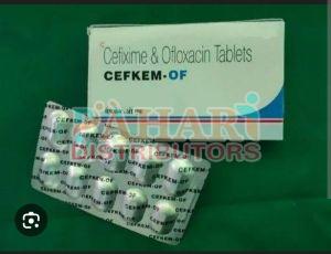 Cefkem OF Cefixime Ofloxacin Tablets