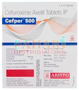 Cefper 500mg Cefuroxime Axetil Tablets