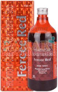 Fercee Red Ferric Ammonium Citrate Ron Folic Acid Syrup