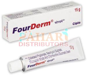 Fourderm Chlorhexidine Gluconate Clobetasol Miconazole Neomycin Cream