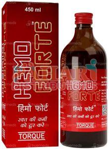Hemo Forte Iron Hydroxide Polymaltose Complex Folic Acid Syrup