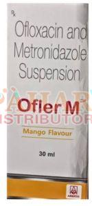 Ofler M Ofloxacin Metronidazole Syrup