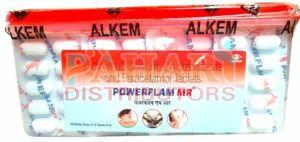 Powerflam MR Diclofenac Chlorzoxazone Paracetamol Tablets
