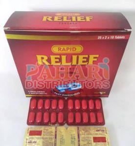 Rapid Relief Analgesic Tablets