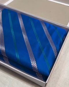 Mashru Silk Saree with Floral Zari