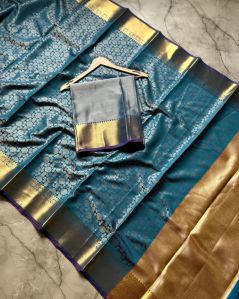 Brocade Zari Silk Saree