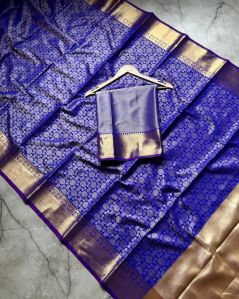 Brocade Zari Silk Saree