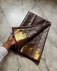 Brocade Zari Silk Saree