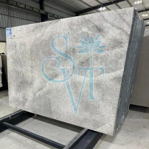 Brushed Grey Marble Slab