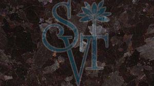 Indian Antique Brown Granite Slab