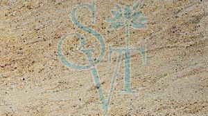 Indian Colonial Gold Granite Slab