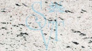 Indian Mayflower White Granite Slab