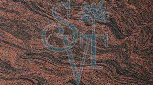 Indian Multicolor Red Granite Slab