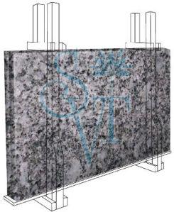 Indian S White Granite Slab