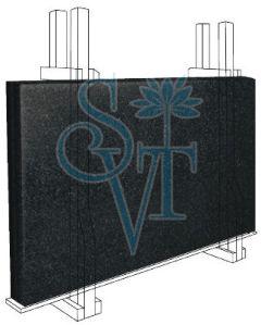 Indian Warangal Black Granite Slab