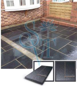 Kota Black Limestone Slab