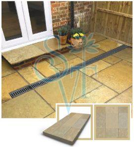 Light Yellow Limestone Slab