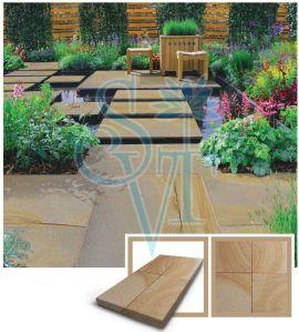 Sandblasted Buff Sandstone Slab