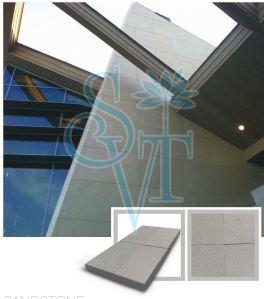 Sandblasted Grey Sandstone Slab