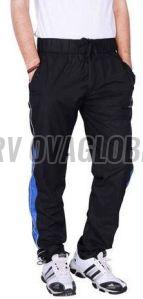 Casual Wear Mens Black Polyester Lower