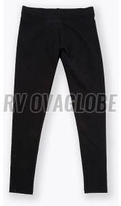 Cotton Black Girls Plain Sports Lower