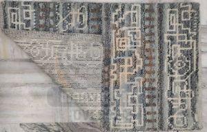 Geometric Patterned Woolen Hand Tufted Rug