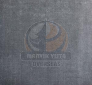 Charcoal Grey Handloom Solid Wool Viscose Rug